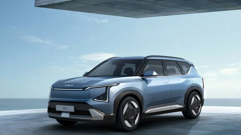MIt dem EV5 zeigt Kia ein neues Serienmodell im Sportage-Format