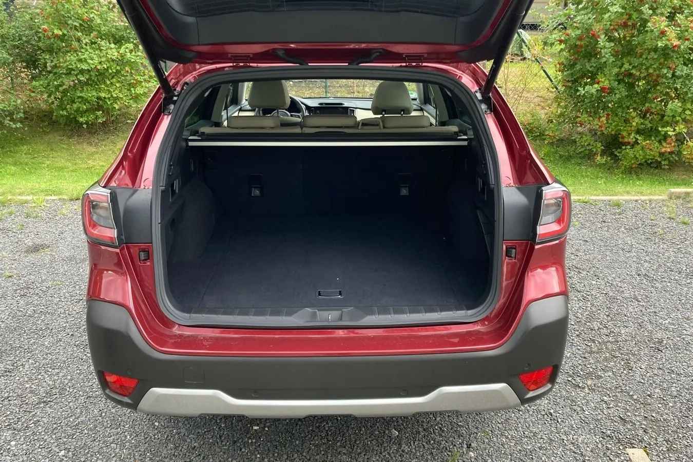 Mit 561 bis 1.750 Litern Gepäckraumvolumen zählt der Subaru zu den Gepäck-Schluckspechten.