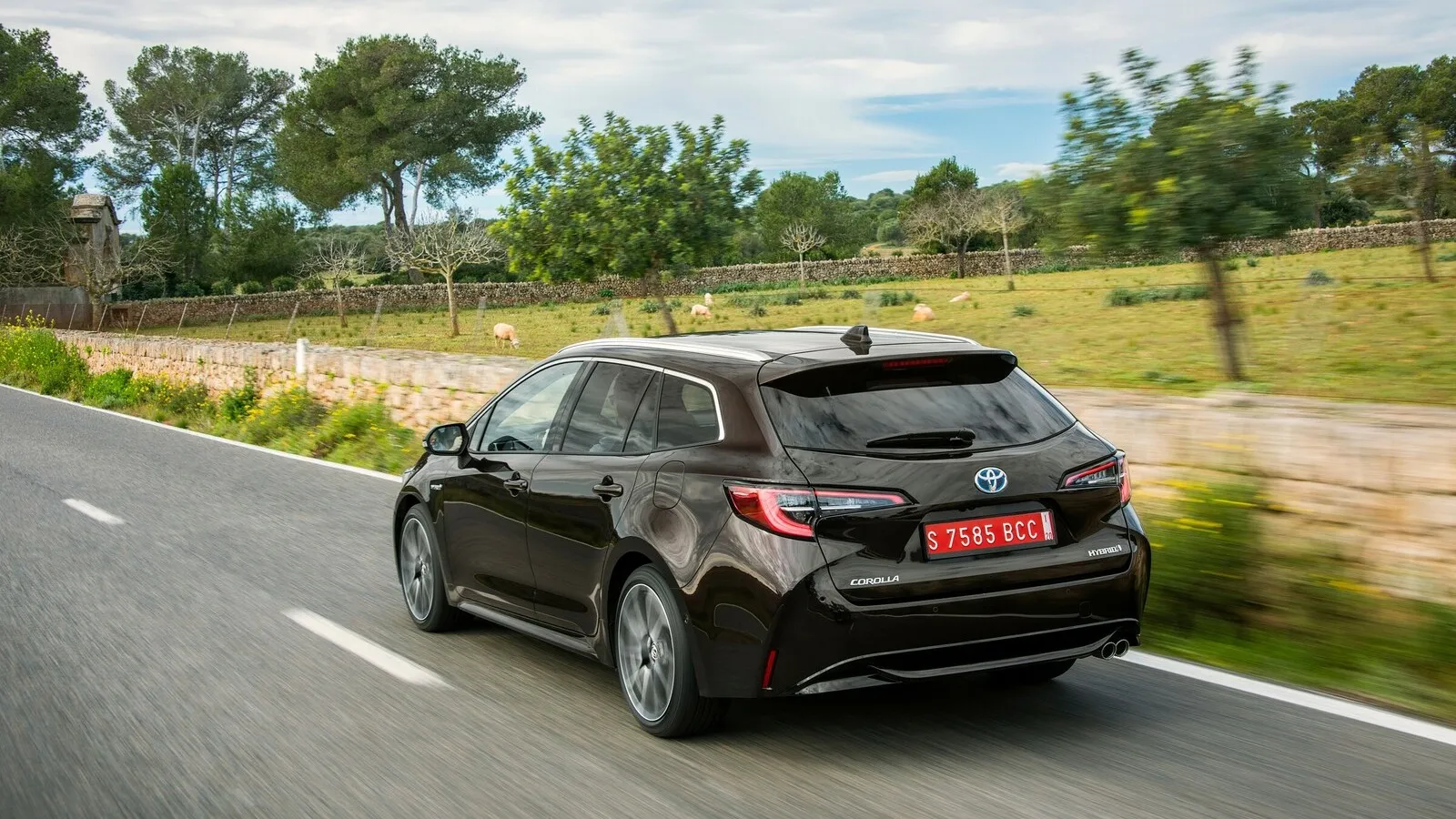 Platz 2 mit 48,4 Prozent Händlereinkaufswert: der Toyota Corolla Touring Sports 1.8 VVT-i Business Edition (Bild: Hybrid).