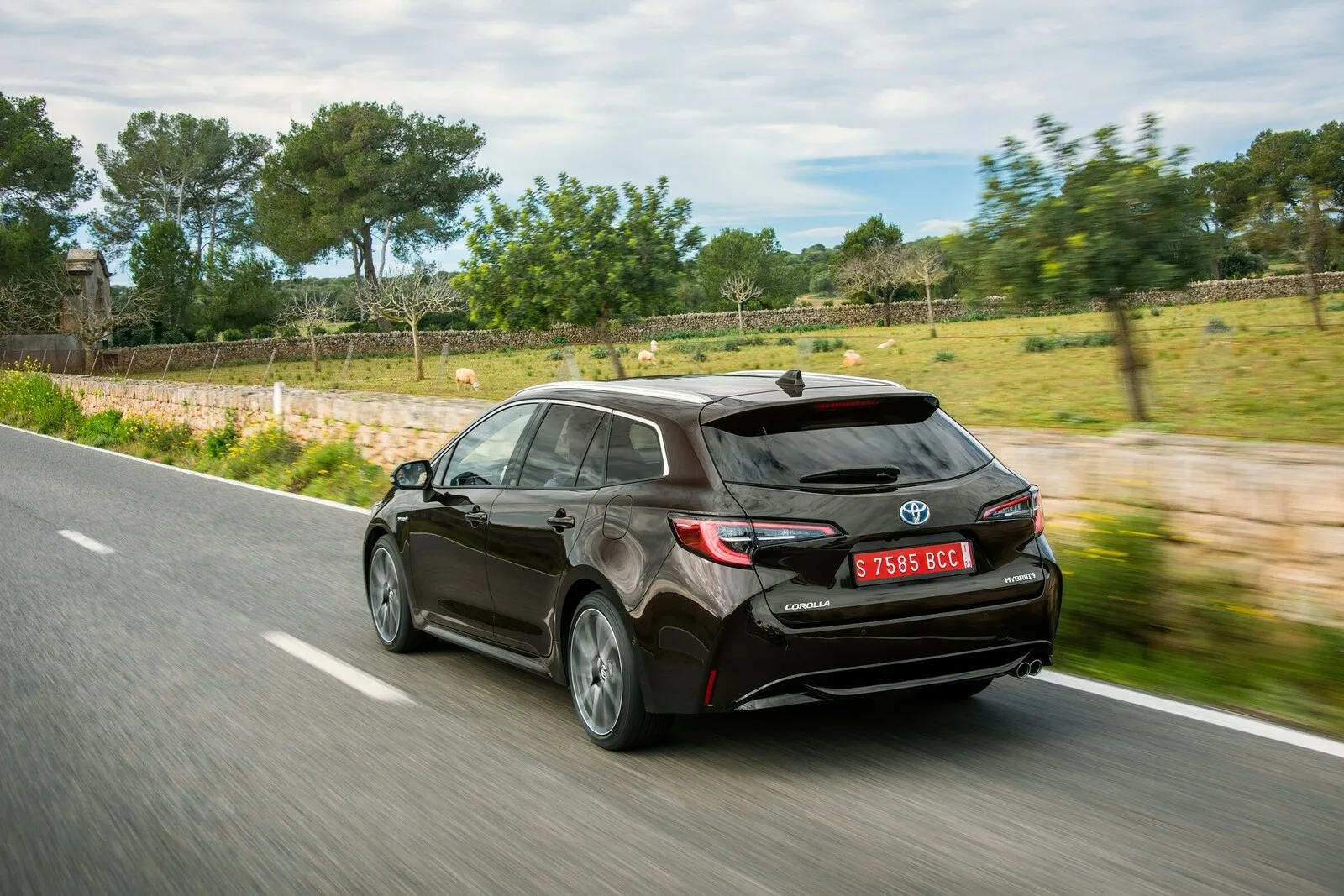 Platz 2 mit 48,4 Prozent Händlereinkaufswert: der Toyota Corolla Touring Sports 1.8 VVT-i Business Edition (Bild: Hybrid).