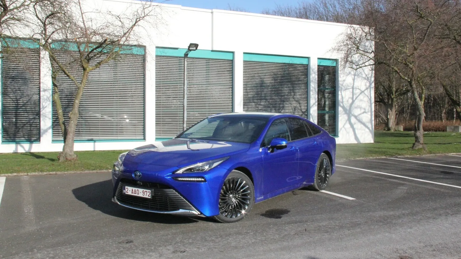 Der neue Mirai ist Toyotas zweites Brennstoffzellenfahrzeug.