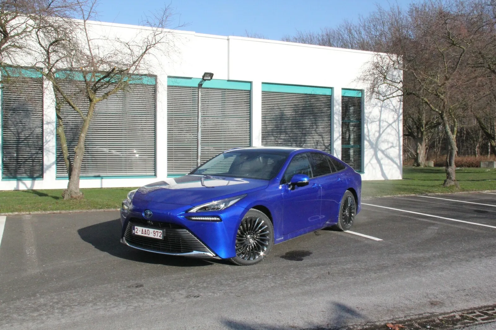 Der neue Mirai ist Toyotas zweites Brennstoffzellenfahrzeug.