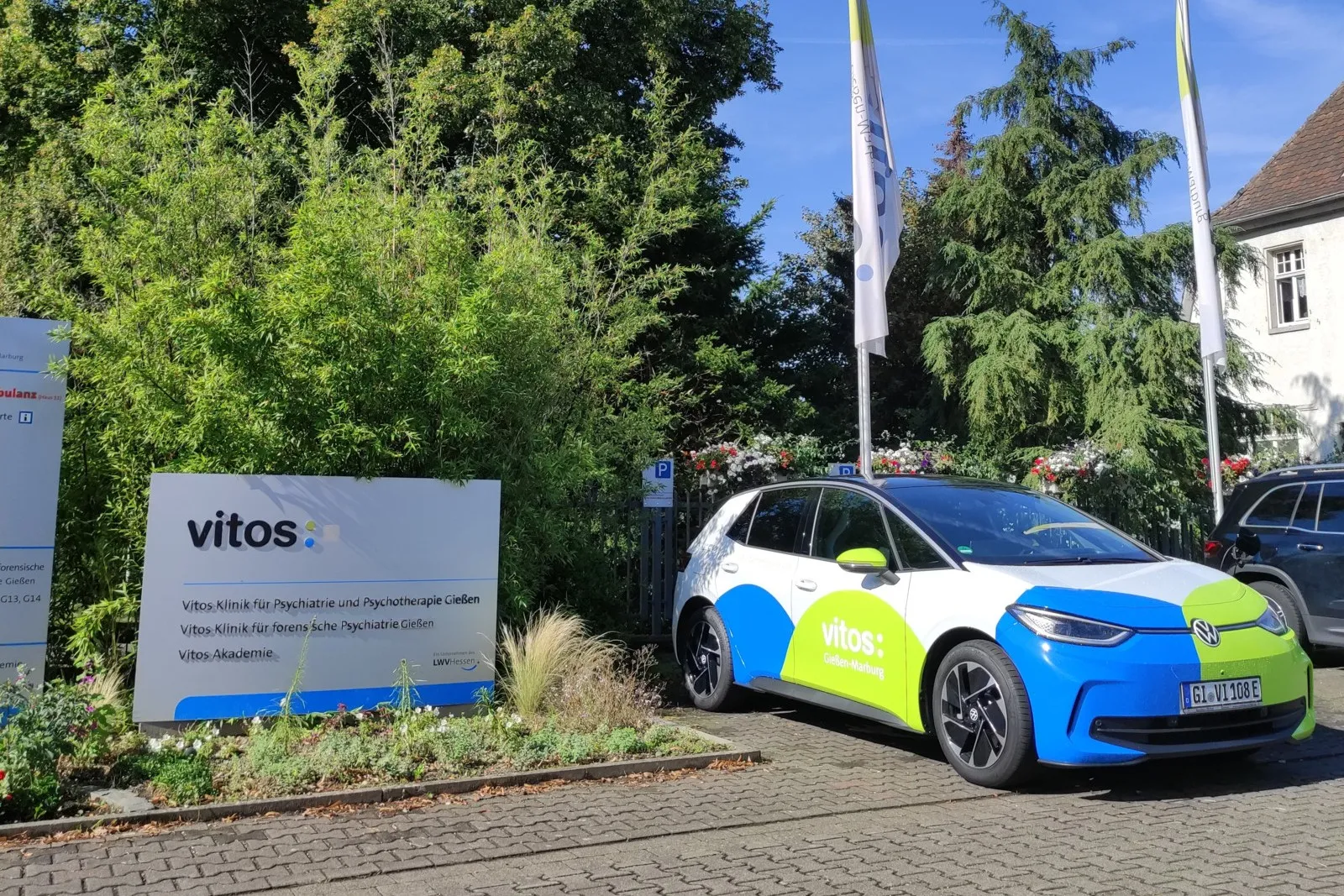 Derzeit verfügt der Vitos-Verbund Gießen-Marburg über 48 Ladepunkte.