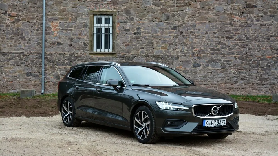 Der Volvo V60 heizt gut