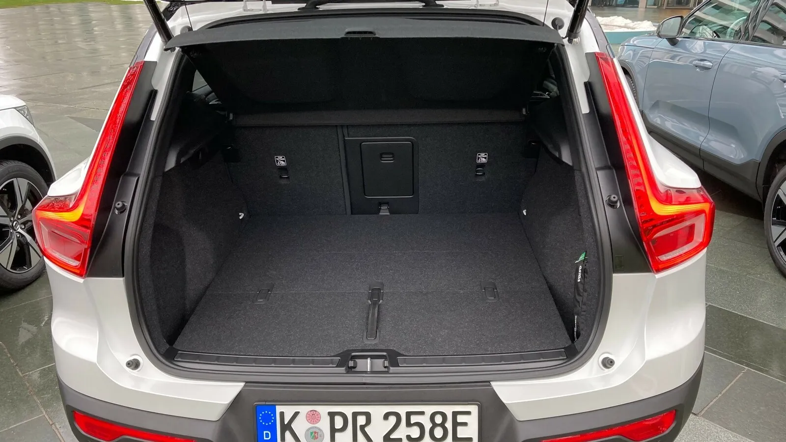 414 Liteer Gepäckraumvolumen bietet der elektrische Neuzugang in der Volvo-Palette.