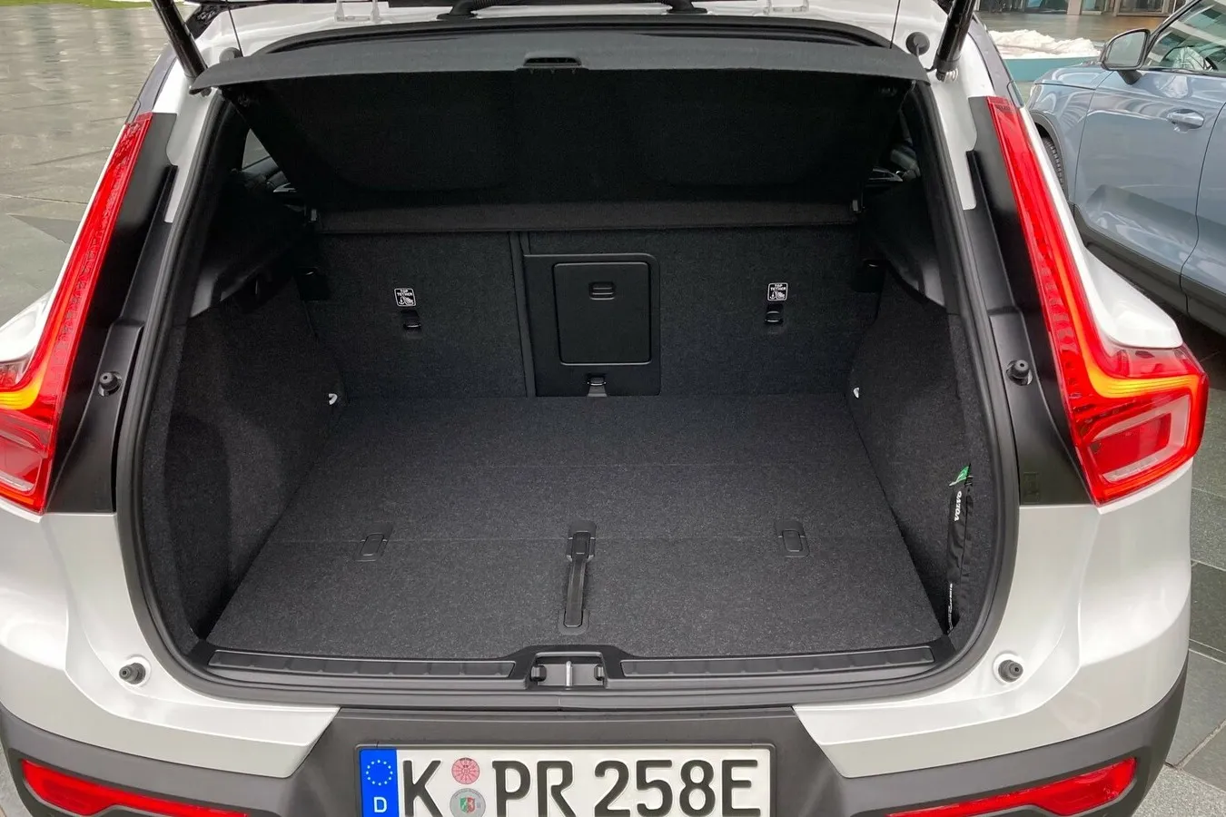 414 Liteer Gepäckraumvolumen bietet der elektrische Neuzugang in der Volvo-Palette.