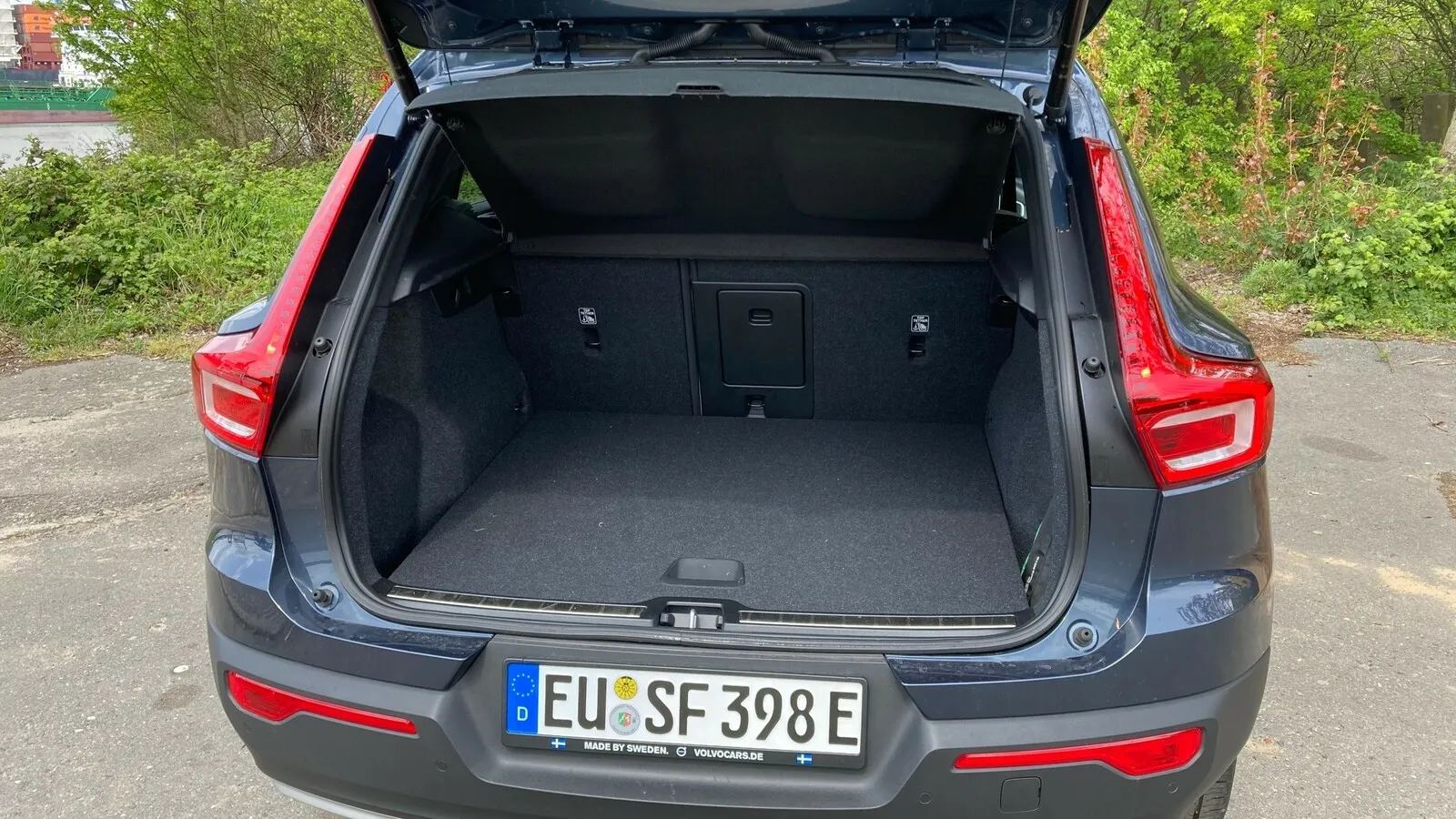 452 bis 1.328 Liter Gepäck fasst der XC40-Kofferraum.