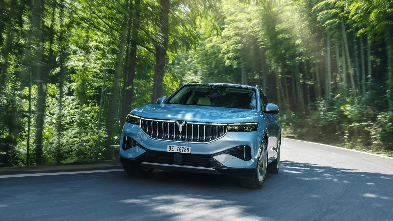Das vollelektrische Allrad-SUV Voyah Free soll das erste Modell auf deutschen Straßen sein.