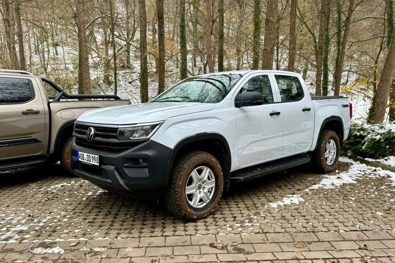 Den VW Amarok gibt es nicht nur als Lifestyle-Pick-up, sondern auch als Arbeitstier.
