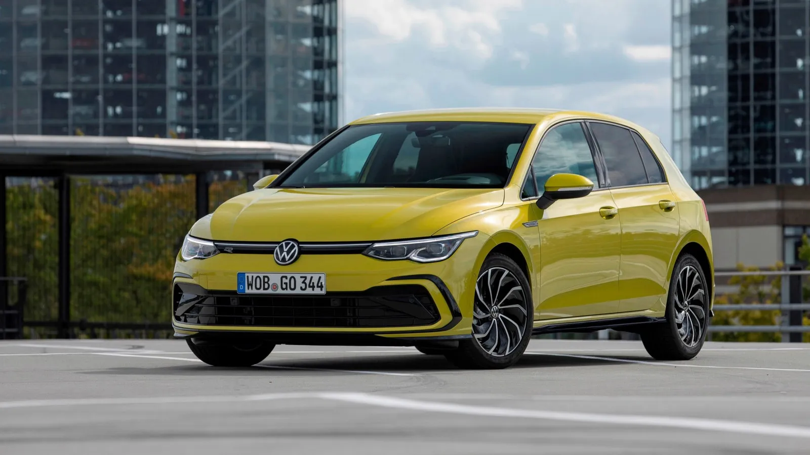Platz 10 mit 42,4 Prozent Händlereinkaufswert: der VW Golf 1.5 eTSI DSG.
