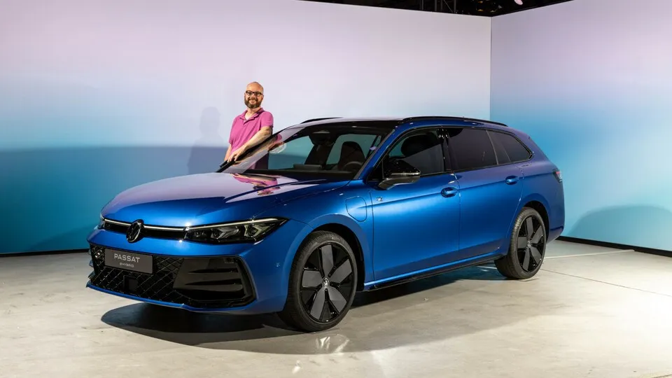 VW Passat der neunten Generation: bfp-Chefredakteur Christian Frederik Merten konnte sich den Wolfsburger schon genauer anschauen.