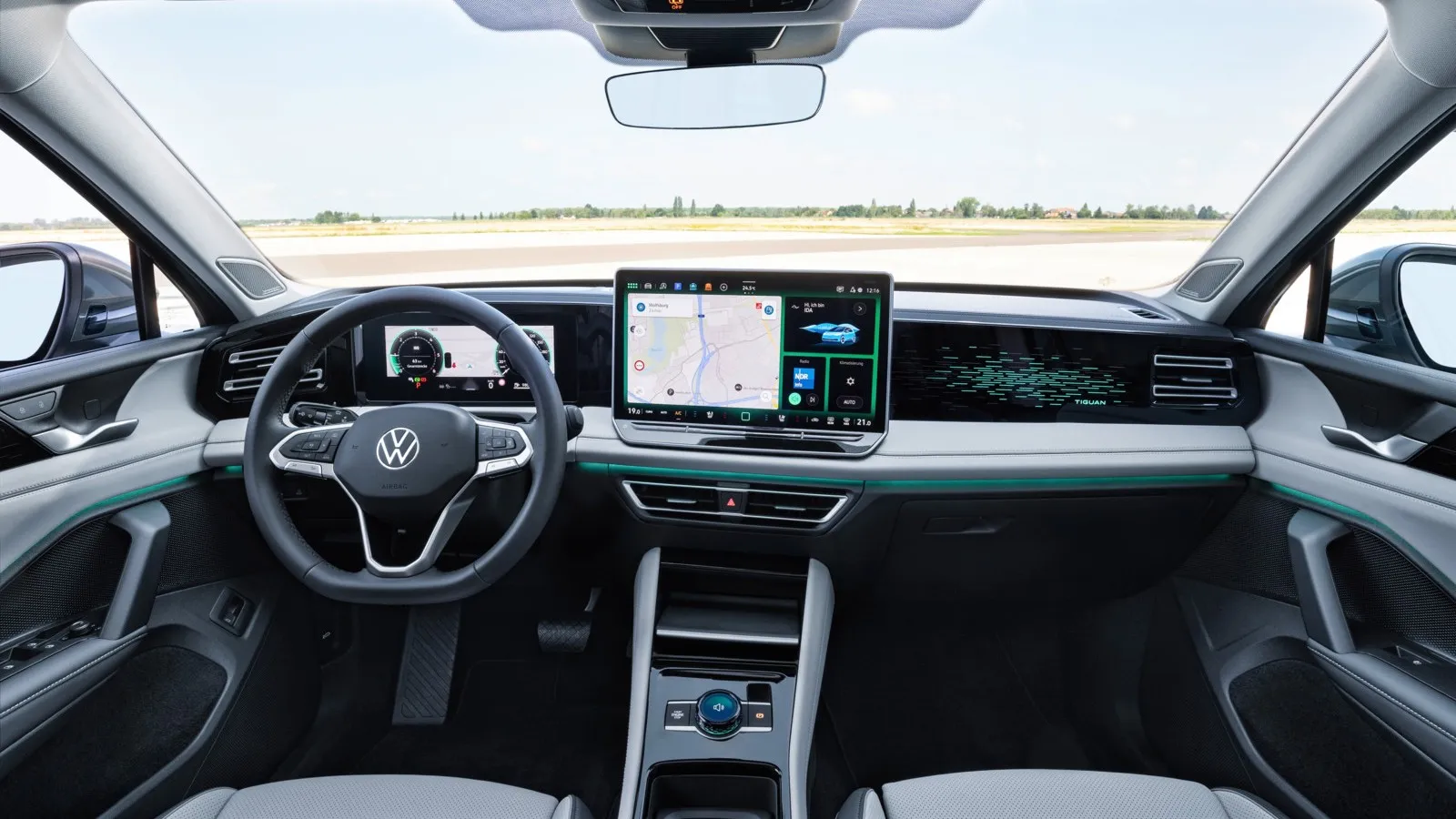 Insgesamt wirkt das Tiguan-Interieur deutlich moderner.