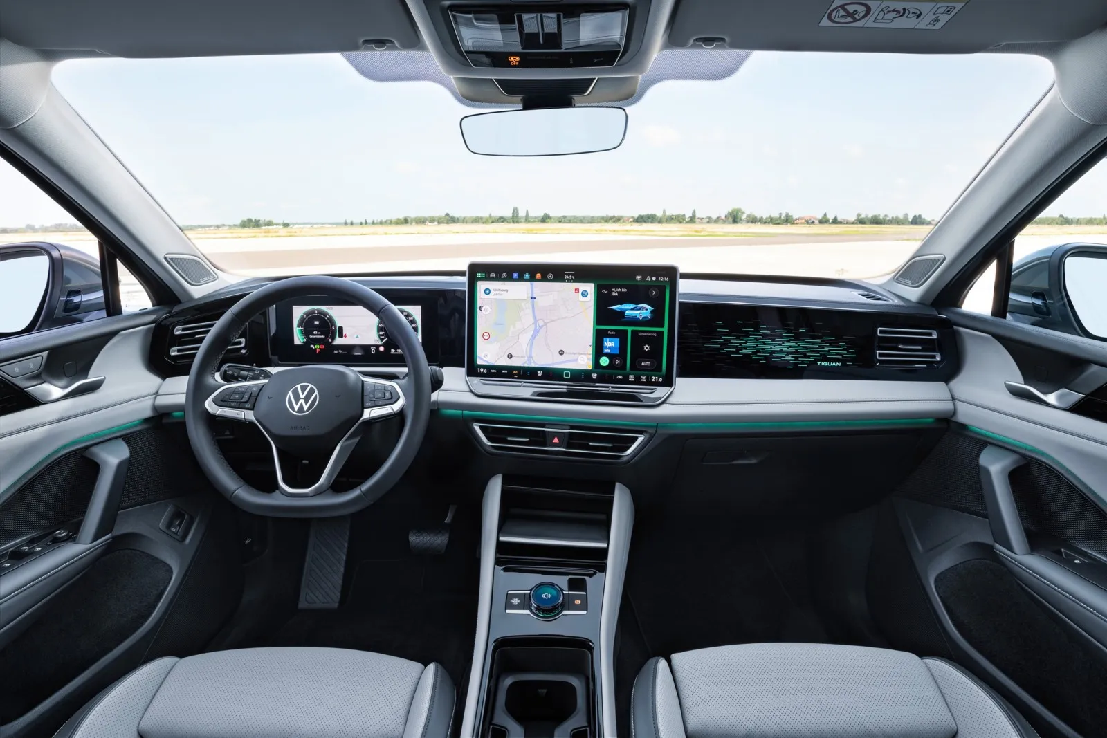 Insgesamt wirkt das Tiguan-Interieur deutlich moderner.