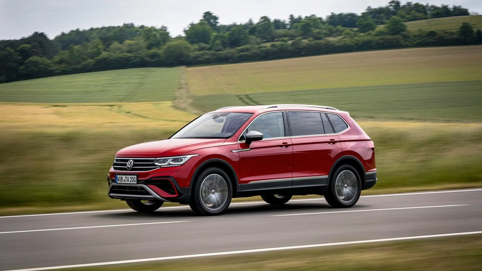 Platz 7 mit 47,2 Prozent Händlereinkaufswert: der VW Tiguan Allspace 2.0 TDI 4Motion Elegance.